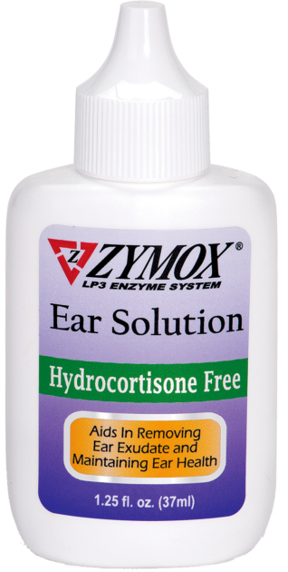 ZYMOX Enzymatic Ear Solution Hydrocortisone Free, Authentic Product